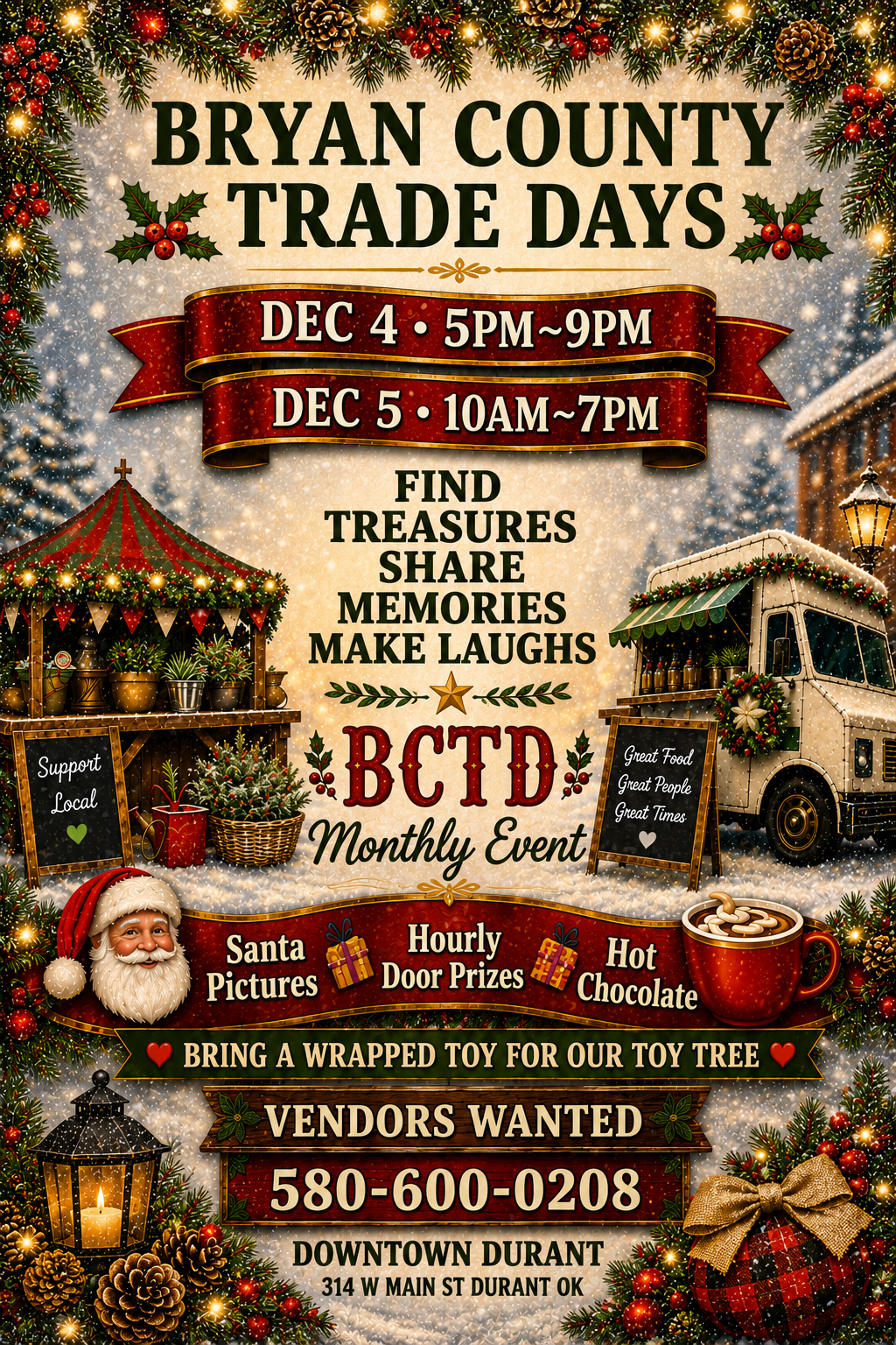 BCTD Monthly Event 