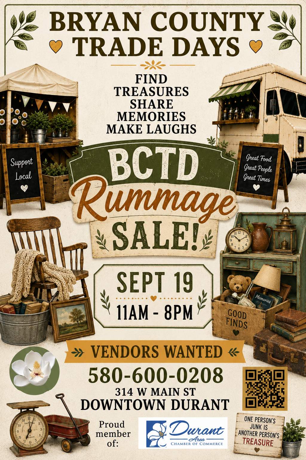 BCTD Rummage Sale!!