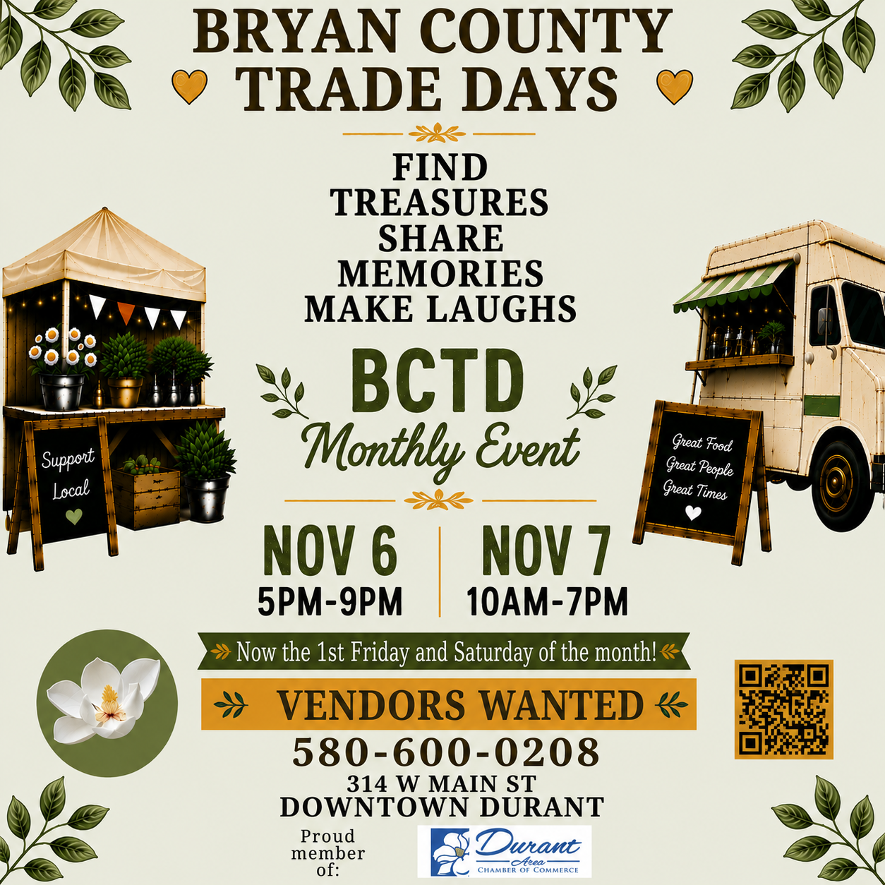 BCTD Monthly Event