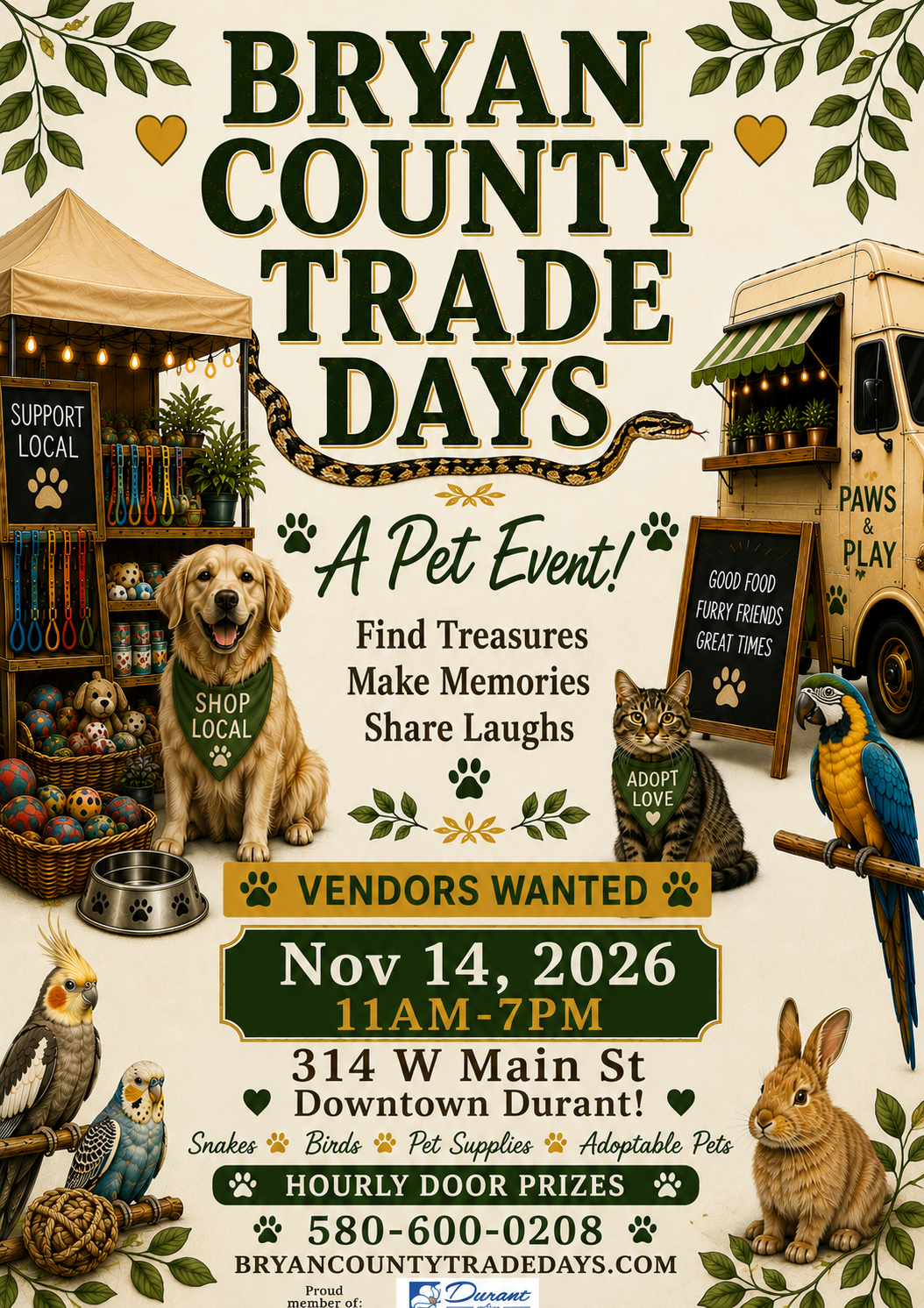 BCTD Creepy & Crawly Pet Day!!