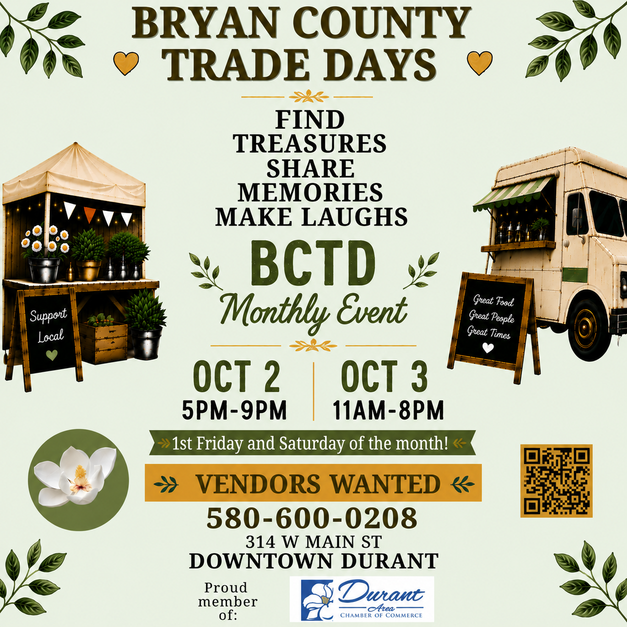 BCTD Monthly Event