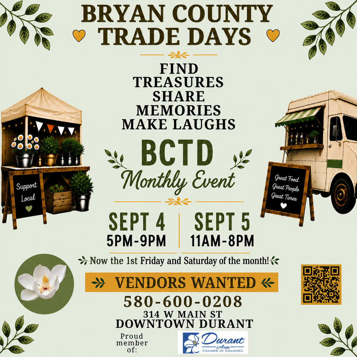 BCTD Monthly Event