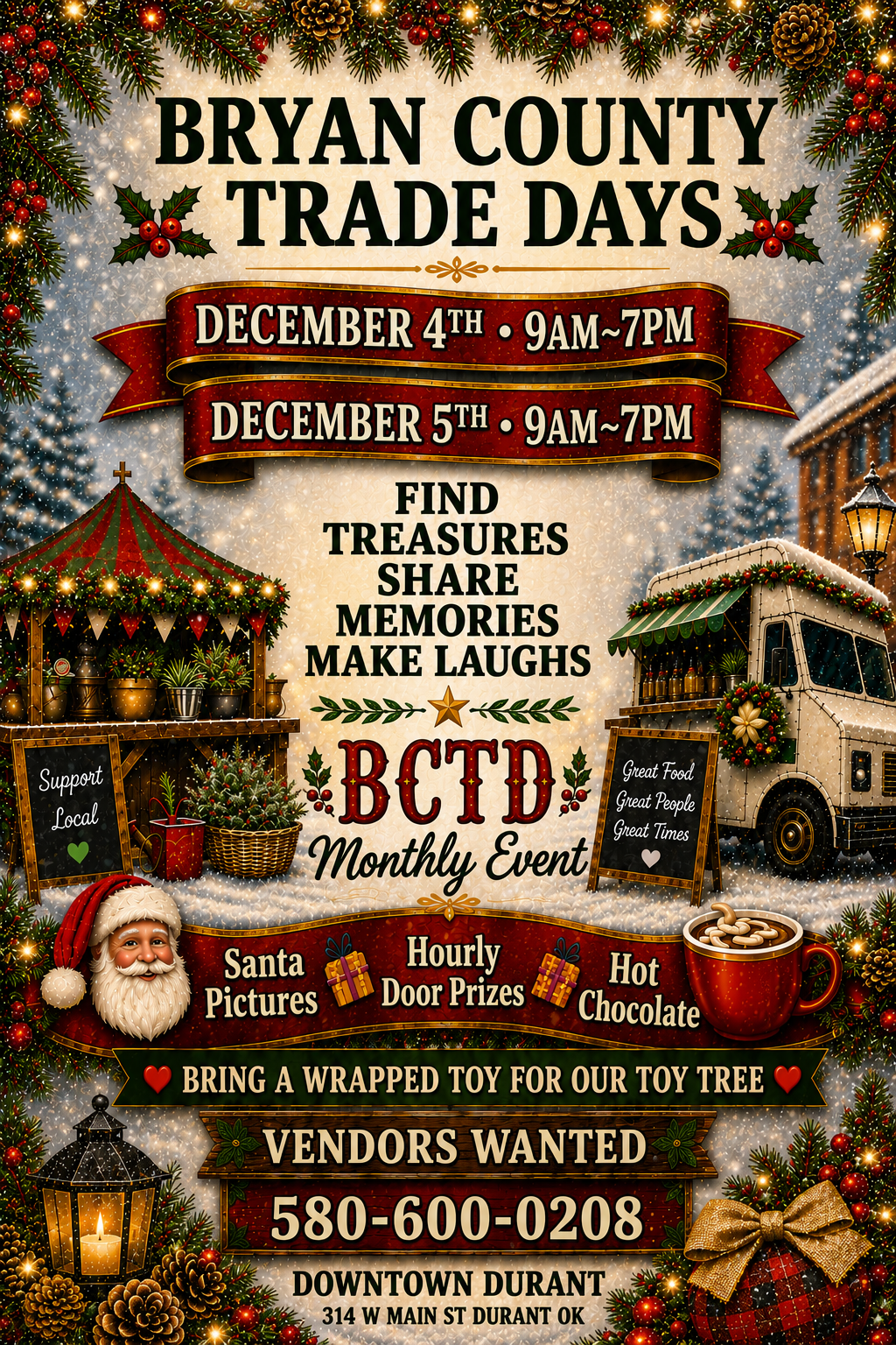 BCTD Monthly Event 